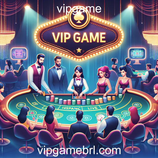 A Experiência Imersiva dos Jogos Ao Vivo no Vipgame